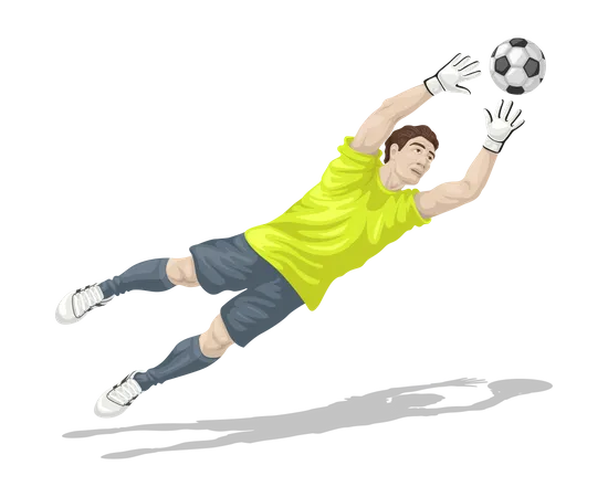 Goalkeeper  Illustration