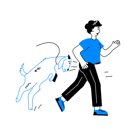 Goat kicking  Illustration