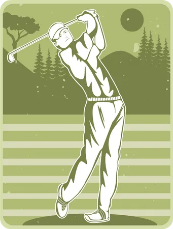 Golf Club  Illustration