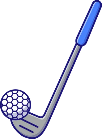 Golf Equipment  Illustration