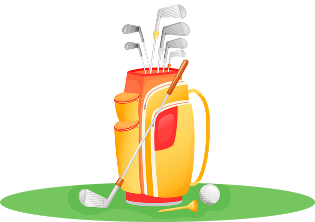 Golf gear  イラスト