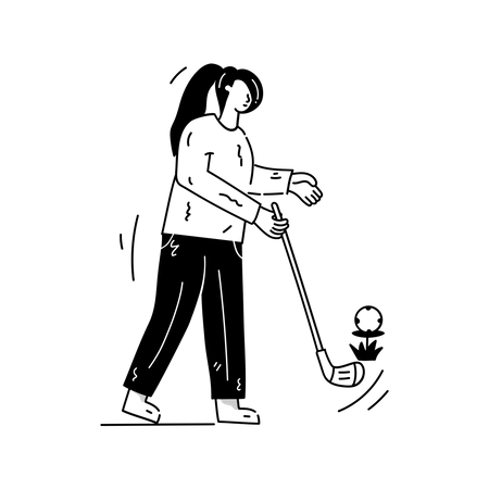 Golf  イラスト