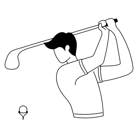 Golf  イラスト
