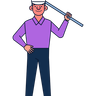 illustrations for golfer