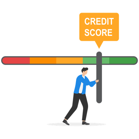 Good Credit Score  Illustration