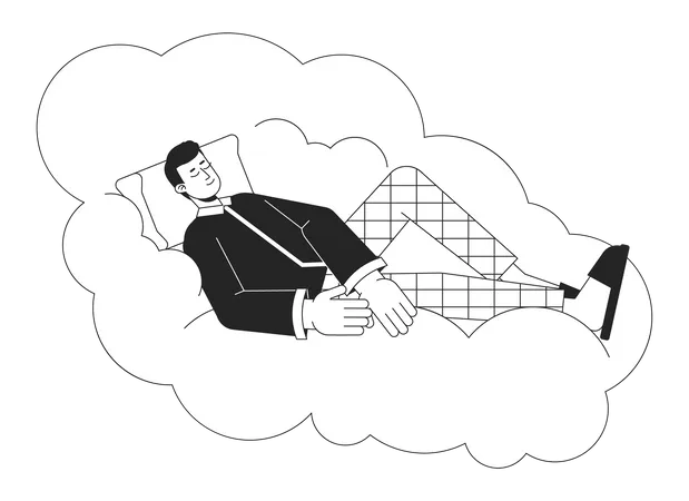 Good night sleep  Illustration