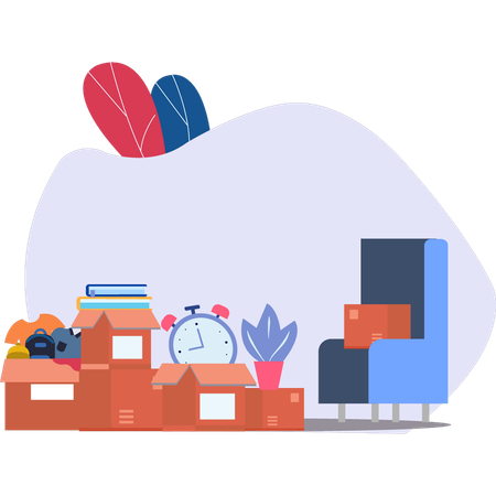 Goods Ready To Move  Illustration
