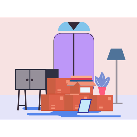 Goods Ready To Move  Illustration