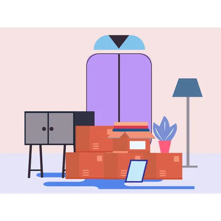 Goods Ready To Move  Illustration