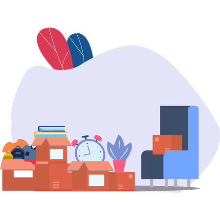Goods Ready To Move  Illustration