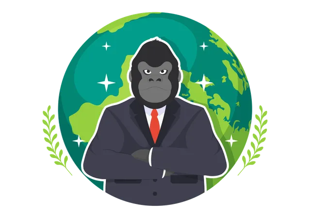 Gorilla Suit Day  Illustration