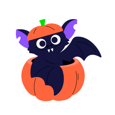 Gourd Bat  Illustration