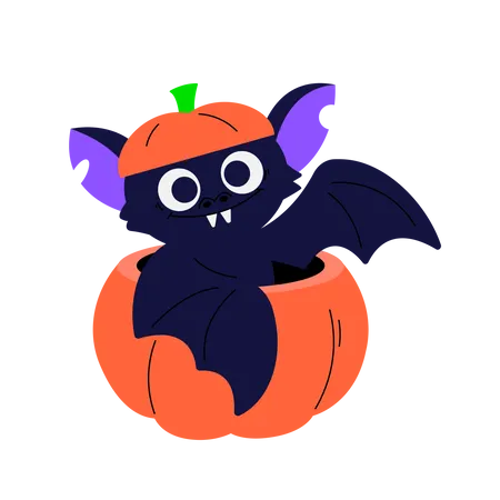 Gourd Bat  Illustration