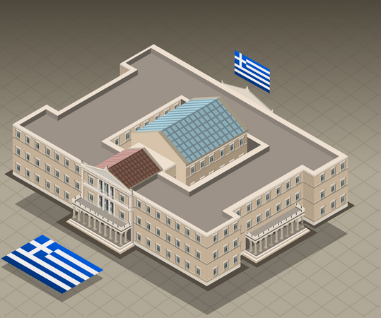 Government building  Illustration