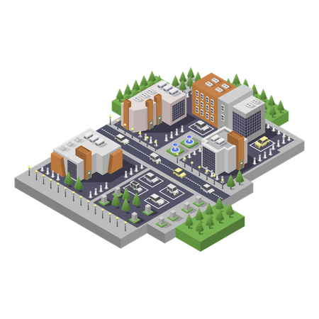 Government building  Illustration