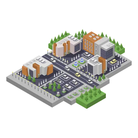 Government building  Illustration