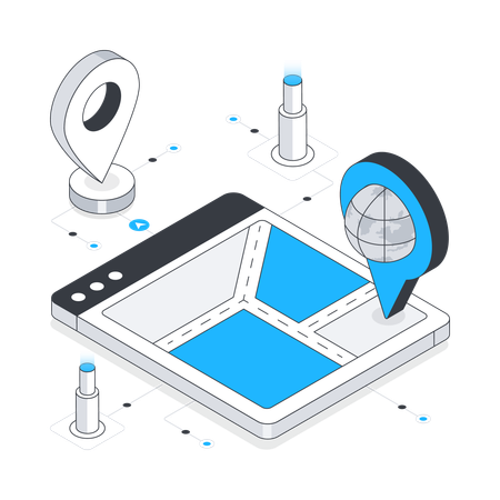 Gps System  Illustration