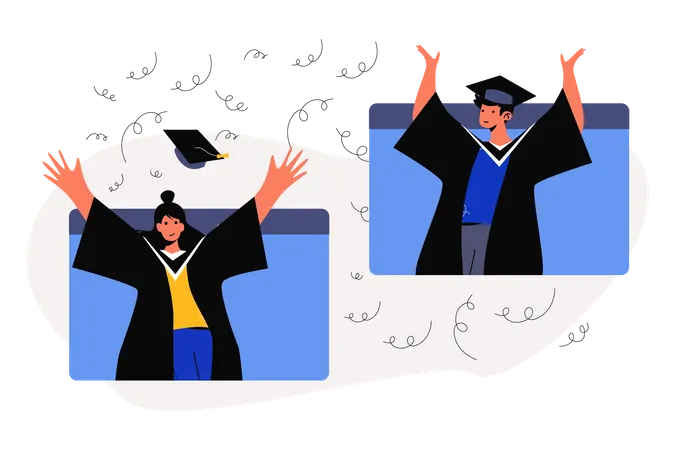 Graduação on-line  Ilustração