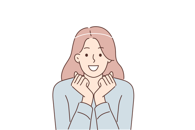 Graduate girl  Illustration