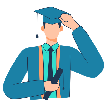 Graduation ceremony  Illustration