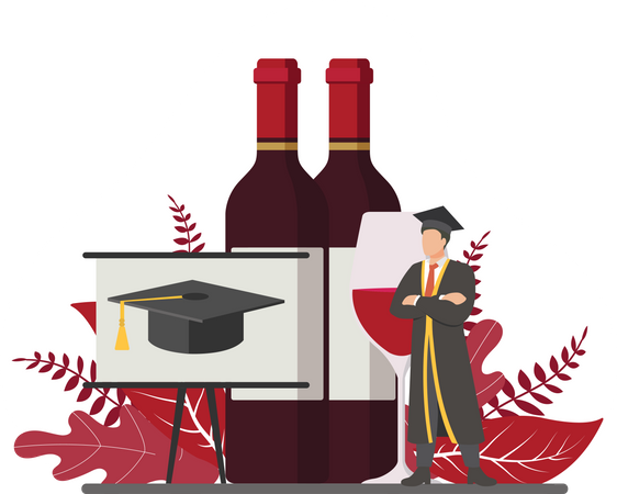 Graduation Ceremony  Illustration