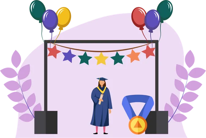 Graduation Day  Illustration