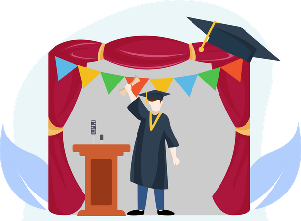 Graduation Day  Illustration