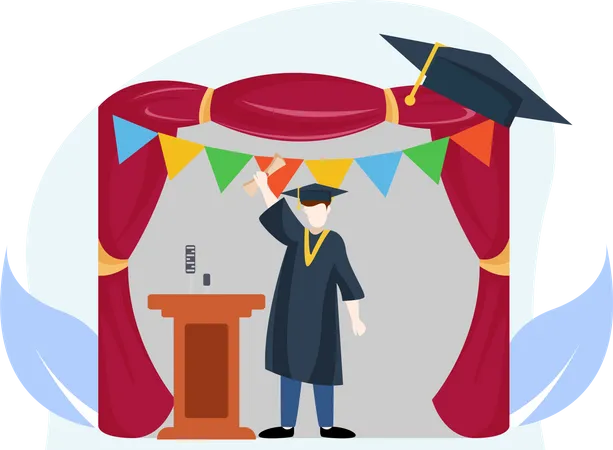 Graduation Day  Illustration