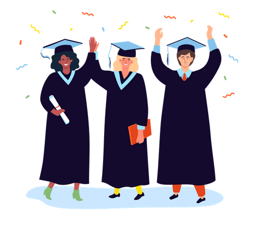 Graduation  Illustration