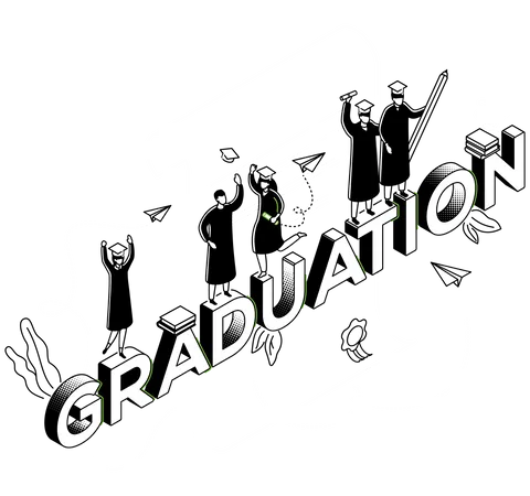 Graduation  Illustration