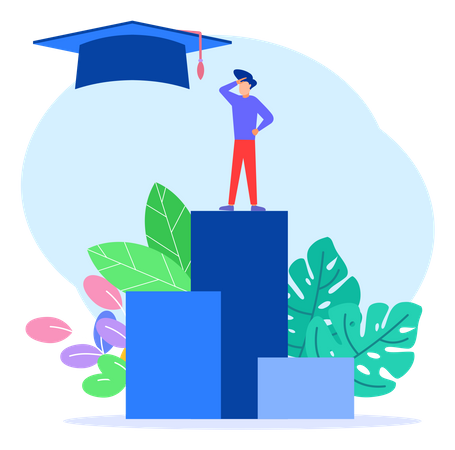 Graduation  Illustration