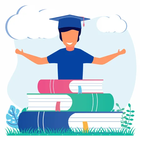 Graduation  Illustration