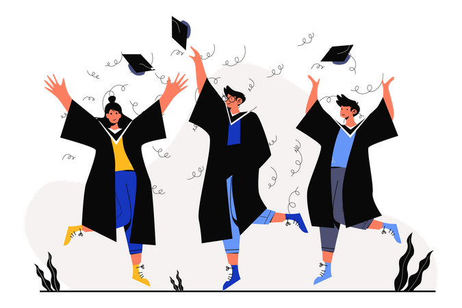 Graduation  Illustration