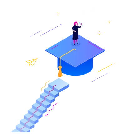 Graduation  Illustration