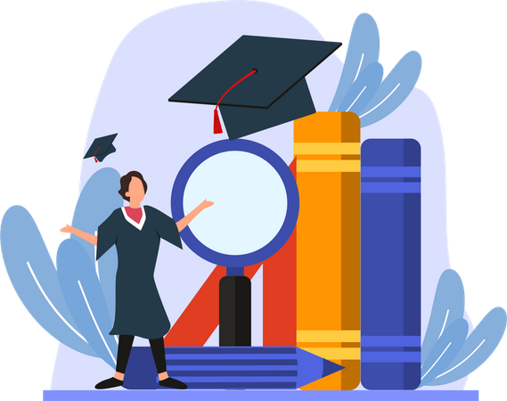 Graduation  Illustration