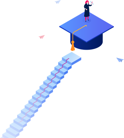 Graduation  Illustration