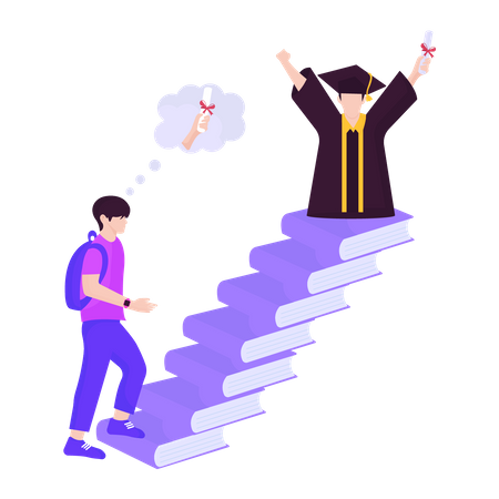 Graduation  イラスト