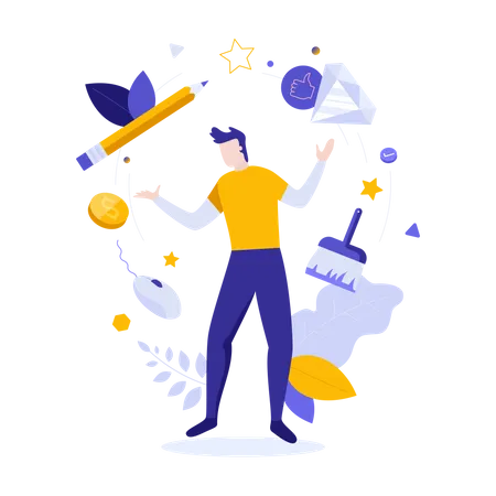 Grafikdesigner  Illustration