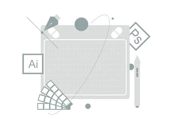 Grafikdesign-Tool  Illustration