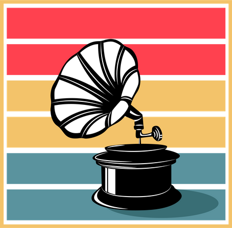 Gramophone  Illustration