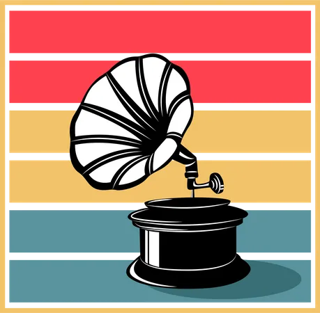 Gramophone  Illustration