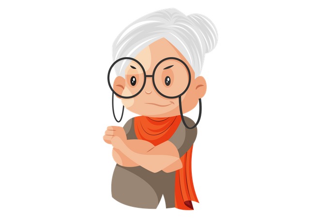 Grand-mère  Illustration
