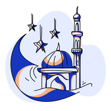 Grand Mosque  Illustration