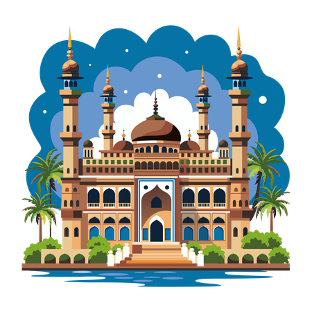 Grand Mosque  Illustration