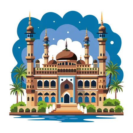 Grand Mosque  Illustration