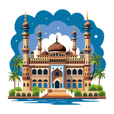 Grande mosquée  Illustration