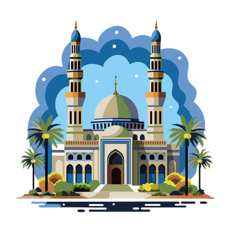 Grande mosquée  Illustration