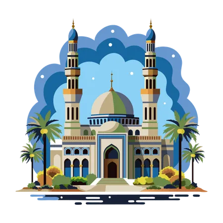 Grande mosquée  Illustration