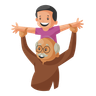 grandfather illustration free download