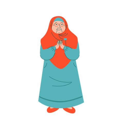 Grandma  Illustration
